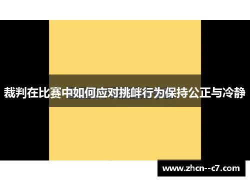 裁判在比赛中如何应对挑衅行为保持公正与冷静